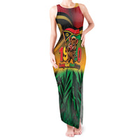 Vanuatu Independence Day Tank Maxi Dress Chibi Boar Proud To Be A Ni-Van LT14 Women Multicolor - Polynesian Pride