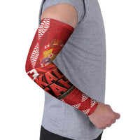 Tonga Rugby Custom Arm Sleeves 2026 Go Ikale Tahi Ngatu Pattern