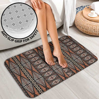 Malo e lelei Tonga Bathroom Set Tongan Ngatu Vintage Brown - Polynesian Pride