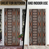 Malo e lelei Tonga Door Cover Tongan Ngatu Vintage Brown LT14 - Polynesian Pride