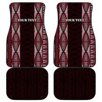 Tonga Rugby Car Mats 2025 Mate Maa Tonga Ngatu Motif - Polynesian Pride