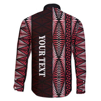 Tonga Rugby Personalised Family Matching Summer Maxi Dress and Hawaiian Shirt 2025 Mate Maa Tonga Ngatu Motif - Polynesian Pride