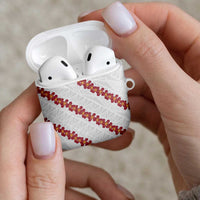 White Sunday Tonga Fakame AirPods Case Tongan Ngatu Heilala Lei - Polynesian Pride