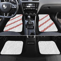 White Sunday Tonga Fakame Car Mats Tongan Ngatu Heilala Lei - Polynesian Pride