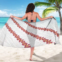 White Sunday Tonga Fakame Sarong Tongan Ngatu Heilala Lei - Polynesian Pride