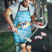 Aloha Hawaii Humuhumu Reef Triggerfish Apron Hawaiian Leis Kakau Pattern LT14 - Polynesian Pride