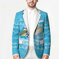 Aloha Hawaii Humuhumu Reef Triggerfish Blazer Hawaiian Leis Kakau Pattern LT14 - Polynesian Pride