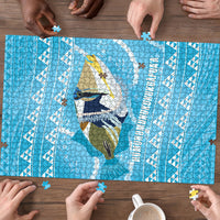 Aloha Hawaii Humuhumu Reef Triggerfish Puzzle Hawaiian Leis Kakau Pattern LT14 - Polynesian Pride