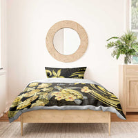 Personalised Aloha Hawaii Oahu Island Bedding Set Gathering Place Sea Turtle Ilima Flowers LT14 - Polynesian Pride