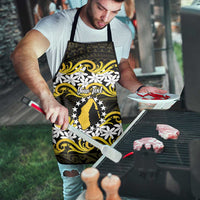 Personalised Cook Islands Aitutaki Apron Tiare Maori Polynesian Waves Tattoo