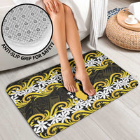 Personalised Cook Islands Aitutaki Bathroom Set Tiare Maori Polynesian Waves Tattoo LT14 - Polynesian Pride