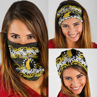 Personalised Cook Islands Aitutaki Neck Gaiter Tiare Maori Polynesian Waves Tattoo LT14 - Polynesian Pride