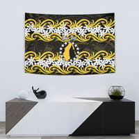 Personalised Cook Islands Aitutaki Tapestry Tiare Maori Polynesian Waves Tattoo LT14 - Polynesian Pride