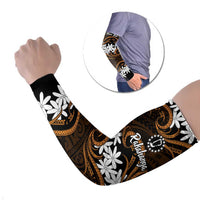 Personalised Cook Islands Rakahanga Arm Sleeves Tiare Maori Polynesian Waves Tattoo