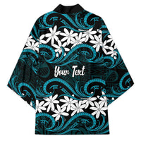 Personalised Cook Islands Penrhyn Atoll Kimono Tiare Maori Polynesian Waves Tattoo