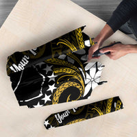 Personalised Cook Islands Manihiki Umbrella Tiare Maori Polynesian Waves Tattoo LT14 - Polynesian Pride