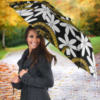 Personalised Cook Islands Manihiki Umbrella Tiare Maori Polynesian Waves Tattoo LT14 - Polynesian Pride