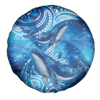 New Zealand Humpback Whale Matariki Spare Tire Cover Maori New Year Taniko Niho Taniwha