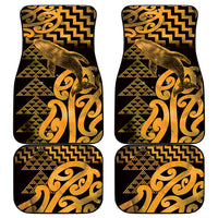 Humpback Whale Matariki New Zealand Car Mats NZ Maori Paikea Poutama Luxury Gold