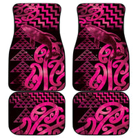 Humpback Whale Matariki New Zealand Car Mats NZ Maori Paikea Poutama Luxury Pink