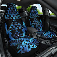 Taniko Motifs Matariki New Zealand Car Seat Cover NZ Niho Taniwha Poutama