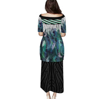 Aotearoa Korowai Motif Puletasi Hei Tiki Poutama Maori Pattern