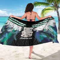 Aotearoa Korowai Motif Sarong Hei Tiki Poutama Maori Pattern