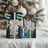 Aotearoa Korowai Motif Wrapping Paper Hei Tiki Poutama Maori Pattern - Polynesian Pride