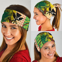 Hawaii Blue Marlin Fishing Neck Gaiter Hawaiian Kanaka Kakau Reggae