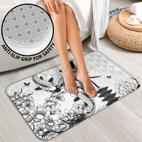 Japan And Hawaii Bathroom Set Sakura Koi Fish Hawaiian Lei Kanaka LT14 - Polynesian Pride