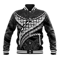 Hawaii Lauhala Tattoo Baseball Jacket Hawaiian Hala Leaf Weaving