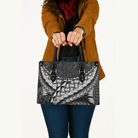 Hawaii Lauhala Tattoo Leather Bag Hawaiian Hala Leaf Weaving
