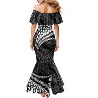 Hawaii Lauhala Tattoo Mermaid Dress Hawaiian Hala Leaf Weaving LT14 - Polynesian Pride