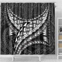 Hawaii Lauhala Tattoo Shower Curtain Hawaiian Hala Leaf Weaving
