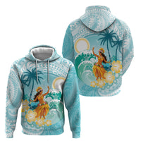 Ura Cook Islands Hoodie Kuki 'Airani Traditional Dance Tropical Vibes LT14 - Polynesian Pride