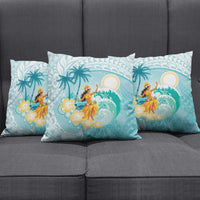 Ura Cook Islands Pillow Cover Kuki 'Airani Traditional Dance Tropical Vibes LT14 - Polynesian Pride