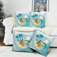 Ura Cook Islands Pillow Cover Kuki 'Airani Traditional Dance Tropical Vibes LT14 - Polynesian Pride