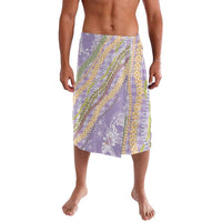 Purple Palaka Hawaii Leis Lavalava Hawaiian-plaid Elegant Tropical Vibes - Polynesian Pride