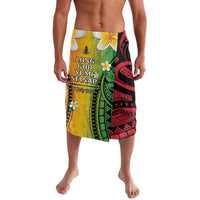 Vanuatu Independence Day Lavalava Long God Yumi Stanap Happy 46th Anniversary LT14 Reggae - Polynesian Pride