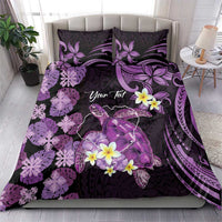 Personalised Aloha Hawaii Kauai Island Bedding Set Garden Isle Map Sea Turtle Plumeria LT14 - Polynesian Pride