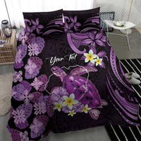 Personalised Aloha Hawaii Kauai Island Bedding Set Garden Isle Map Sea Turtle Plumeria LT14 - Polynesian Pride