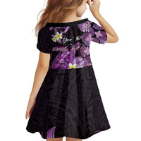 Personalised Aloha Hawaii Kauai Island Family Matching Mermaid Dress and Hawaiian Shirt Garden Isle Map Sea Turtle Plumeria