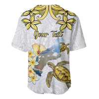 Personalised Aloha Hawaii Niihau Island Baseball Jersey Forbidden Isle Map Shell Lei