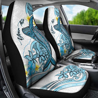 Personalised Aloha Hawaii Kahoolawe Island Car Seat Cover Target Isle Map With Humpback Whale
