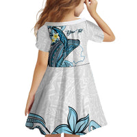 Personalised Aloha Hawaii Kahoolawe Island Family Matching Puletasi and Hawaiian Shirt Target Isle Map With Humpback Whale