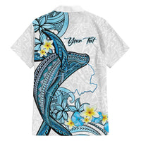 Personalised Aloha Hawaii Kahoolawe Island Hawaiian Shirt Target Isle Map With Humpback Whale