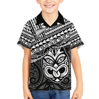 Matariki New Zealand Hawaiian Shirt Maori New Year Tiki Black Version LT14 - Polynesian Pride