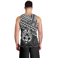 Personalised Matariki New Zealand Men Tank Top Maori New Year Tiki Black Version LT14