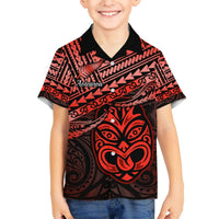Personalised Matariki New Zealand Hawaiian Shirt Maori New Year Tiki Red Version LT14 - Polynesian Pride