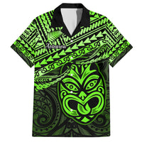 Personalised Matariki New Zealand Hawaiian Shirt Maori New Year Tiki Green Version LT14 Green - Polynesian Pride